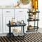 Hello Honey® Black and Natural Jute Cotton Area Rug
